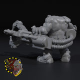 Mekanic Boss with Wormhole Cannon - F - STL Download