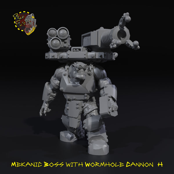 Mekanic Boss with Wormhole Cannon - H