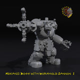 Mekanic Boss with Wormhole Cannon - I - STL Download
