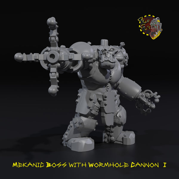 Mekanic Boss with Wormhole Cannon - I