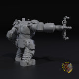 Mekanic Boss with Wormhole Cannon - I - STL Download