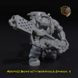 Mekanic Boss with Wormhole Cannon - J