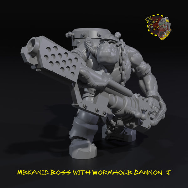 Mekanic Boss with Wormhole Cannon - J