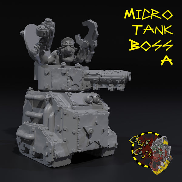 Micro Tank Boss - A - STL Download