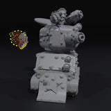 Micro Tank Boss - B - STL Download