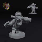 Micro Tank Crew x5 - A - STL Download