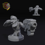 Micro Tank Crew x5 - A - STL Download