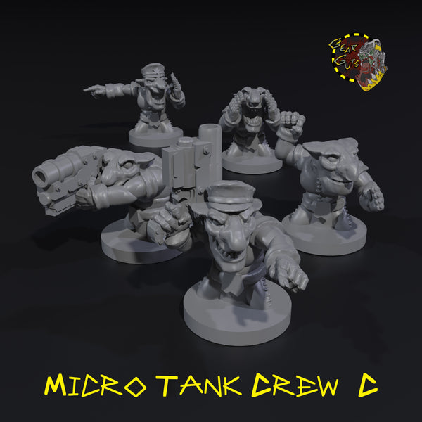 Micro Tank Crew x5 - C