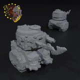 Micro Tanks x5 - C - STL Download