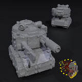Micro Tanks x5 - E - STL Download