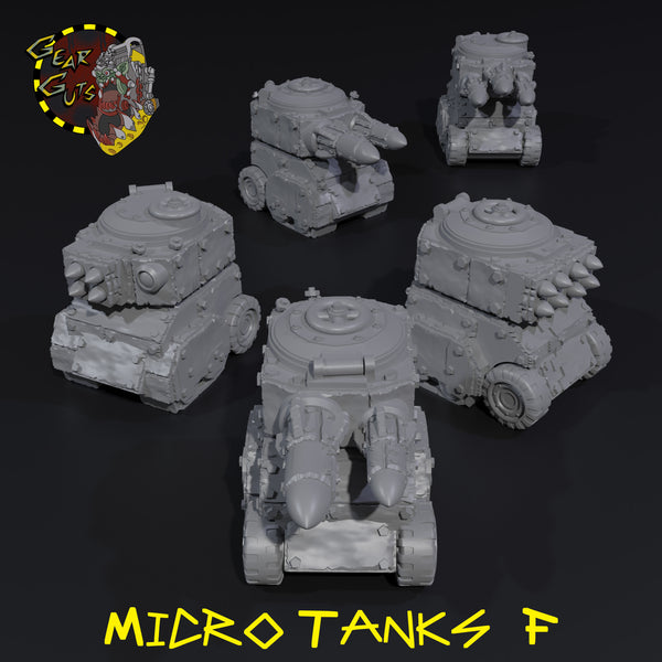 Micro Tanks x5 - F