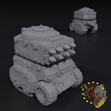 Micro Tanks x5 - F - STL Download