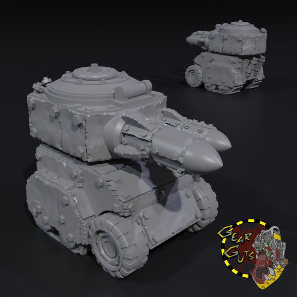 Micro Tanks Micro Tanks x5 - F - STL Download – Gear Gut's Mek Shop