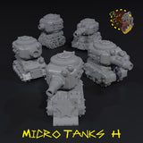 Micro Tanks x5 - H