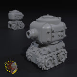 Micro Tanks x5 - H - STL Download