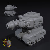 Micro Tanks x5 - H - STL Download