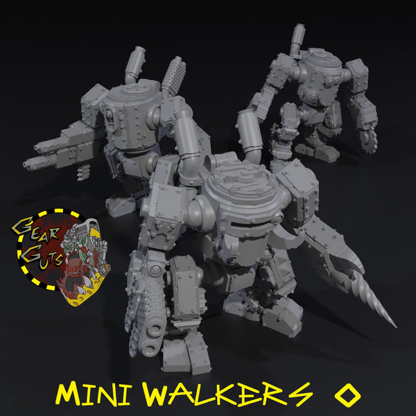 Mini Walkers x3 - O - STL Download