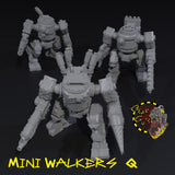 Mini Walkers x3 - Q - STL Download