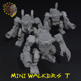 Mini Walkers x3 - T - STL Download