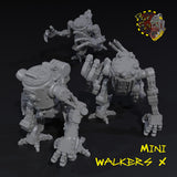 Mini Walkers x3 - X - STL Download