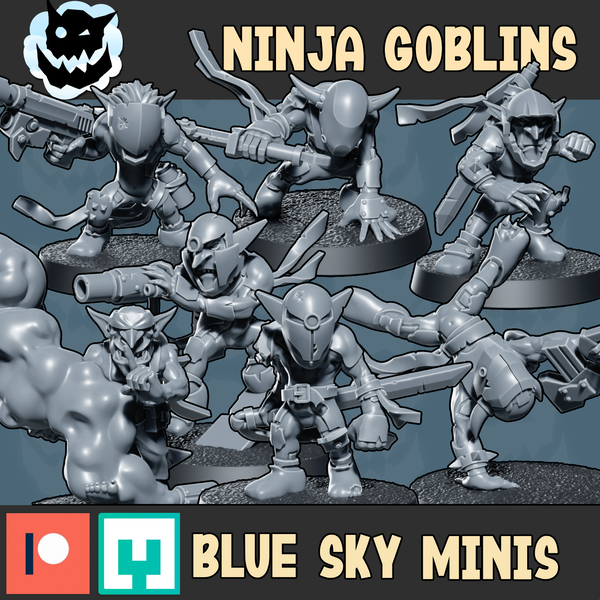 Ninja Goblins x8