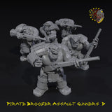Pirate Broozer Assault Gunners x5 - D