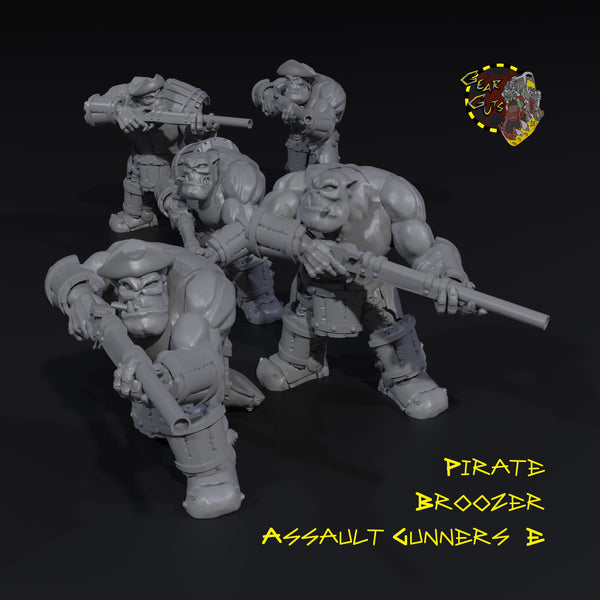 Pirate Broozer Assault Gunners x5 - E