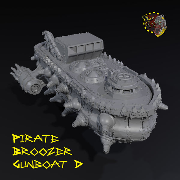 Pirate Broozer Gunboat - D