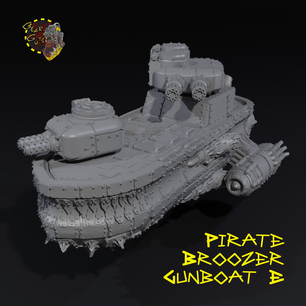 Pirate Broozer Gunboat - E