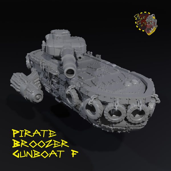 Pirate Broozer Gunboat - F