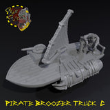 Pirate Broozer Truck - C - STL Download