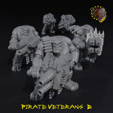 Pirate Veterans x5 - E - STL Download