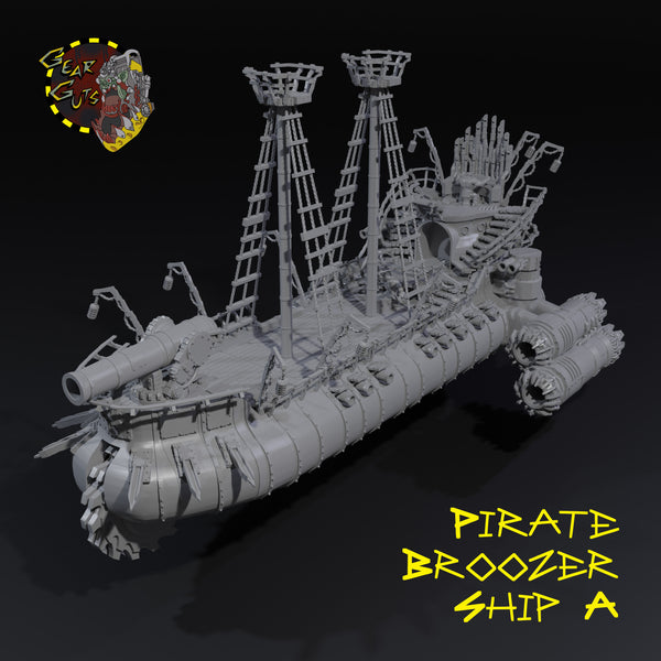 Pirate Broozer Ship - A