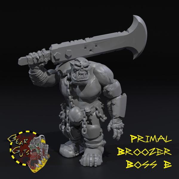 Primal Broozer Boss - E - STL Download