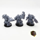 Armored Broozers x3 - S - STL Download