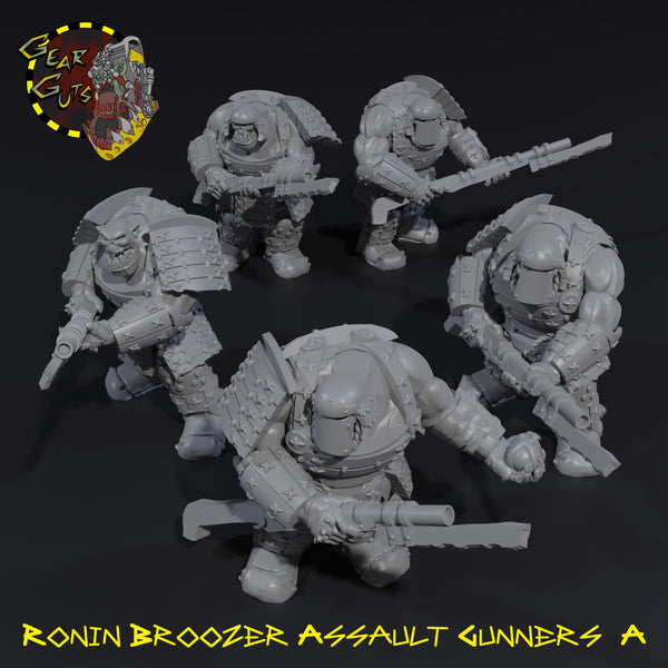 Ronin Broozer Assault Gunners x5 - A - STL Download