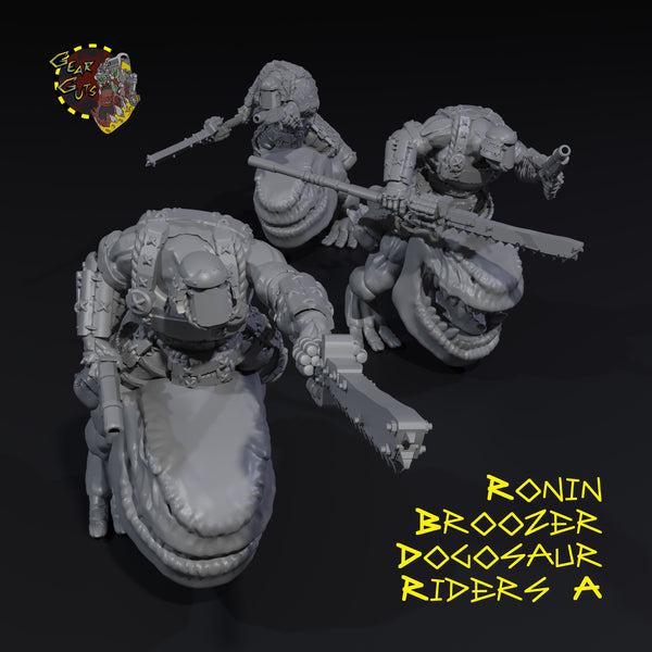 Ronin Broozer Dogosaur Riders x3 - A