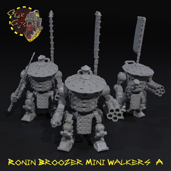 Ronin Broozer Mini Walkers x3 - A
