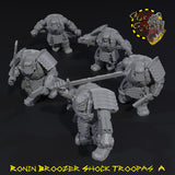 Ronin Broozer Shock Troopas x5 - A - STL Download