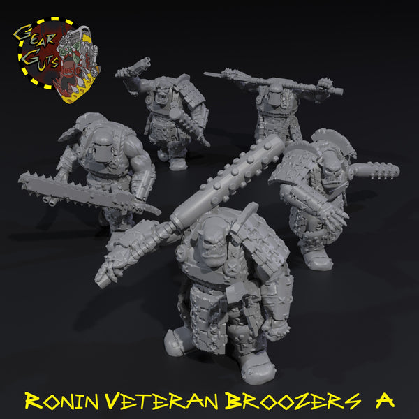 Ronin Veteran Broozers x5 - A - STL Download