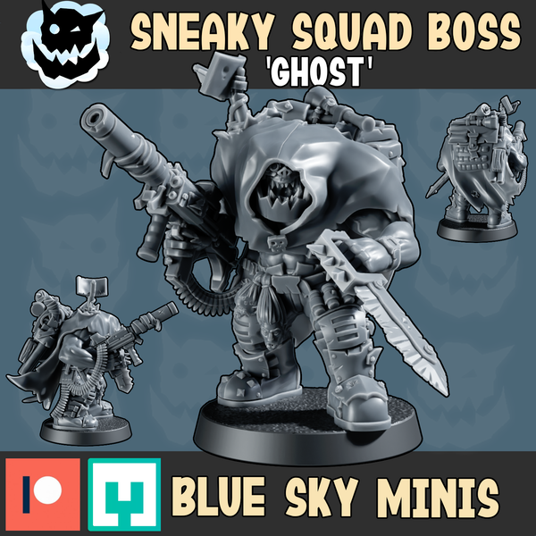 Sneaky Squad Boss 'Ghost'