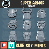 Super Armor Heads x9