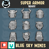 Super Armor Heads x9