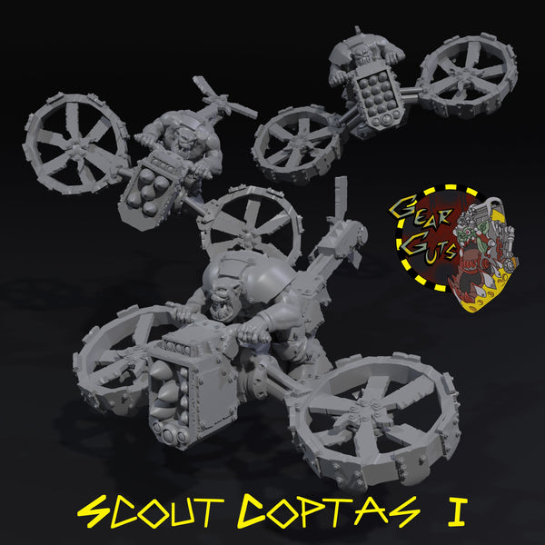 Scout Coptas x3 - I - STL Download