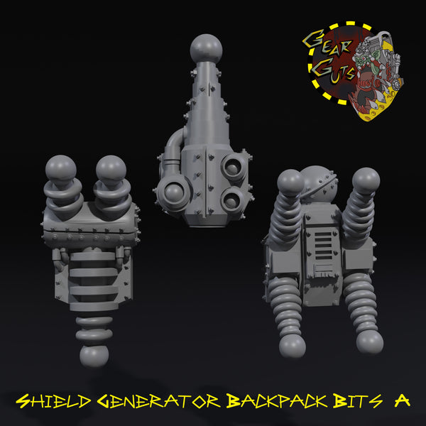 Backpack Shield Generator Shield Generator Backpack Bits x3 - A – Gear Gut's Mek Shop