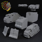 Shield Wall Tank - K - STL Download