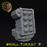 Small Turret - P - STL Download