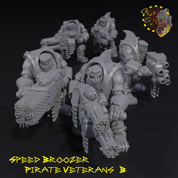 Speed Broozer Pirate Veterans x5 - B - STL Download