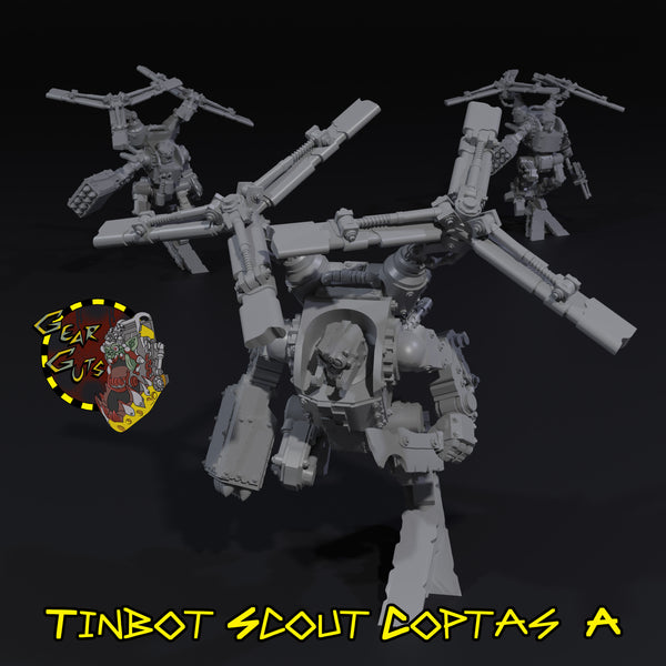 Tinbot Scout Coptas x3 - A - STL Download