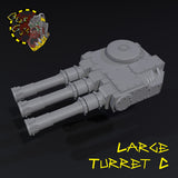 Large Turret - C - STL Download